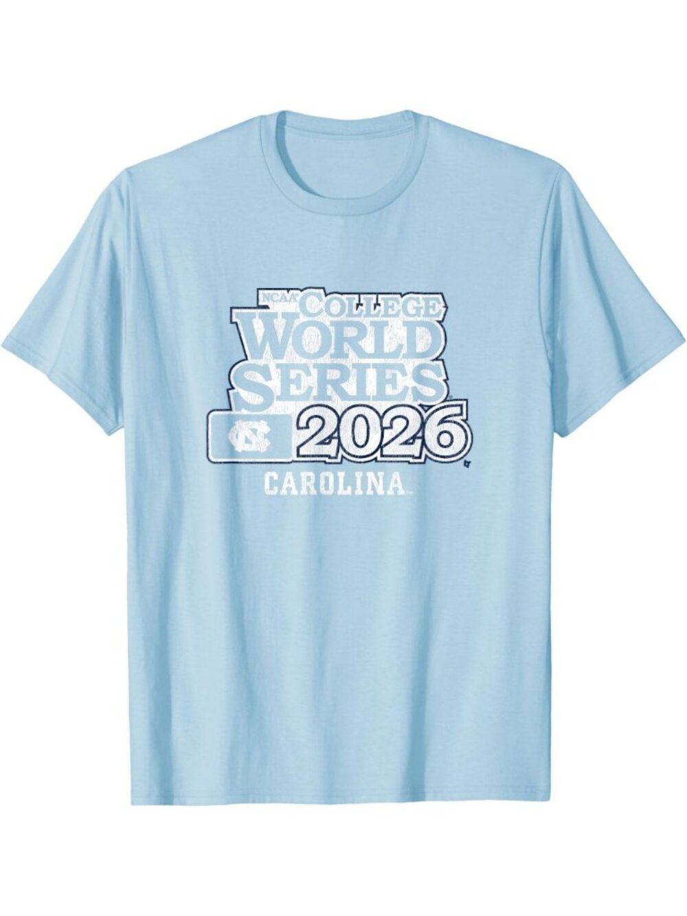 2026 College World Series UNC Baseball Tee - Soft Cotton, Fan Favorite, Unisex